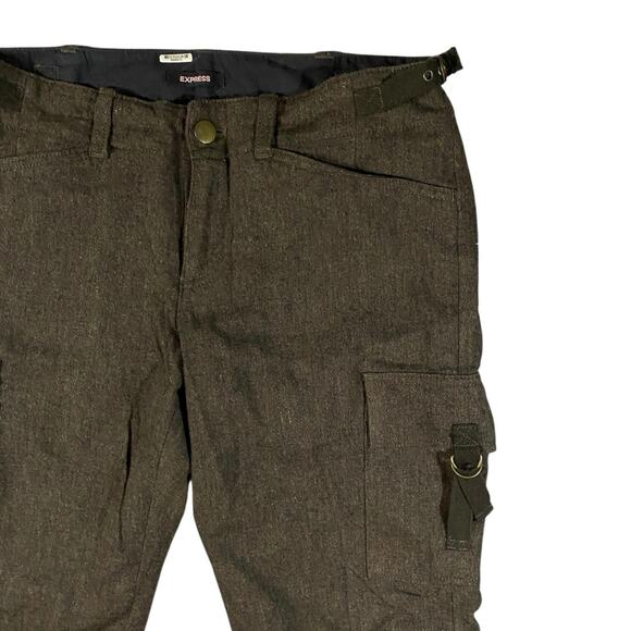 Vintage Y2K Express Wool Cargo Trousers - 6 - Picture 3 of 5